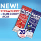 Welch'S Fruit Snacks, Fruit 'N Yogurt Variety Pack, Strawberry & Blueberry Acai, Gluten Free, Bulk Pack, Individual Single Serve