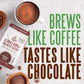 Crio Bru Brewed Cacao Coffee Alternative - Mocha Flavor, 10 Ounce, 99.99% Caffeine Free, Keto, Low Carb, Brew Hot or Iced