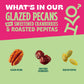 Orchard Valley Harvest Salad Toppers Glazed Pecans With Sweetened Cranberries & Roasted Pepitas, 3.5 oz (Pack of 6) Resealable B