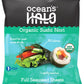Oceans Halo Organic Sushi Nori Full Seaweed Sheets, Rich in Minerals Like Iodine, Vegan Friendly, USDA Certified Organic, Glute