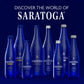 Saratoga Spring Water Bottles, 18 Pack - Still Bottled Water - Recycled PET Plastic Bottles - 16 Fl Oz
