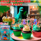 Primary Colors Candy Dinosaur Lollipops 30pk - Multicolor Dino Candy for Party Favors