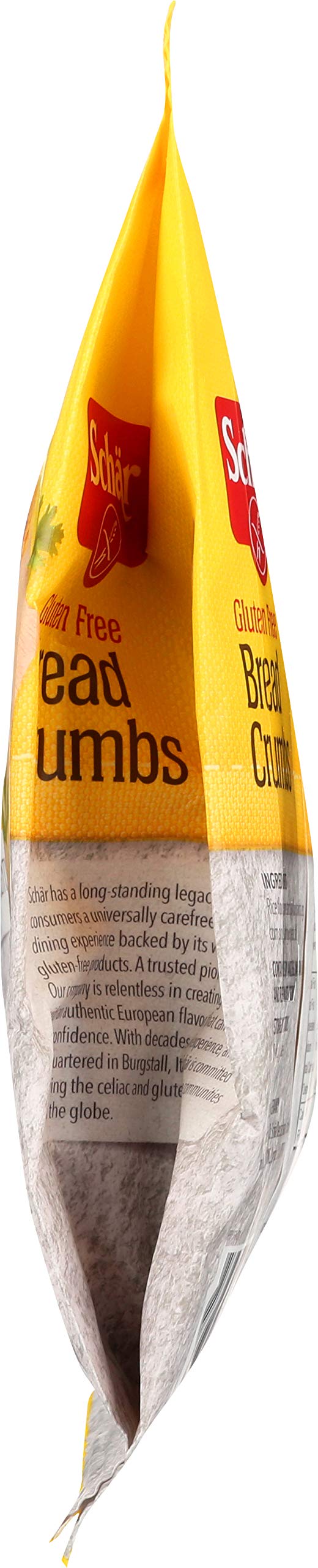 Schar - Bread Crumbs - Certified Gluten Free - No GMO's, Wheat, Lactose or Perservatives - (8.8 oz) 6 Pack