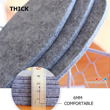 Wool Shoe Inserts - Warm Winter Insoles Natural Lambs Wool Mens Insoles,Felt Insoles For Men (Men'S 14)
