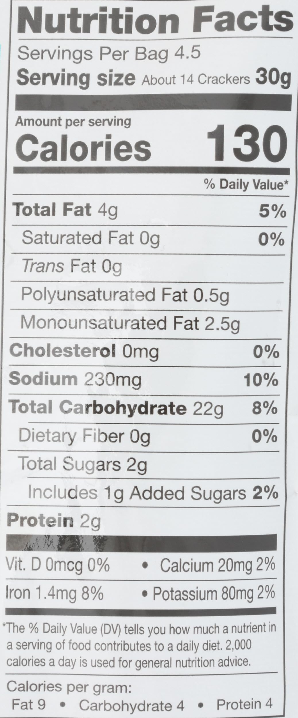 Miltons Craft Bakers Gluten Free Sea Salt  ers, Non-GMO, Kosher, 4.5 Oz