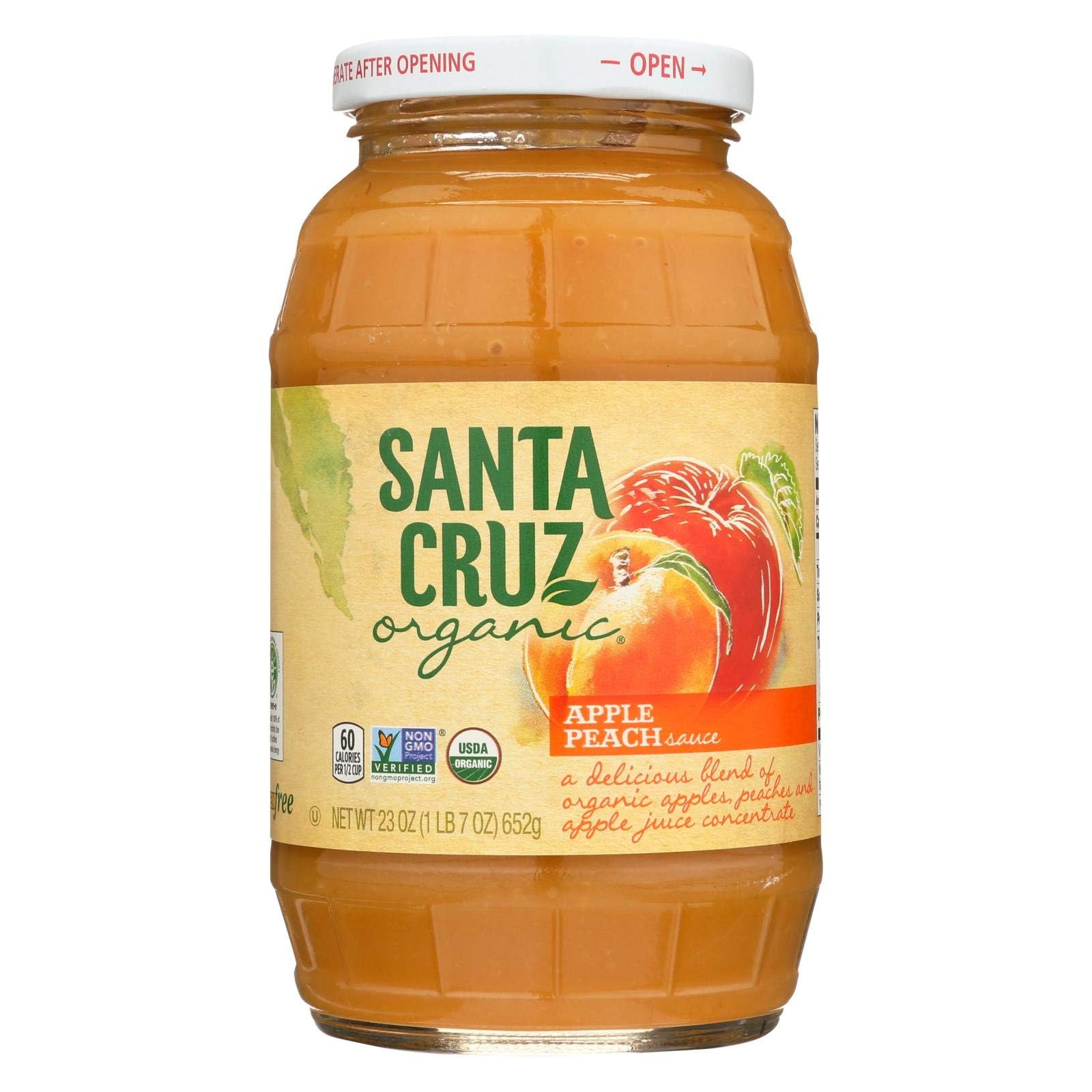 Organic Apple Peach Sauce