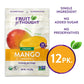 Fruit For Thought Organic Dried Mango Snack Packs, No Sugar Added, 1 Ounce Bags, Pack of 12