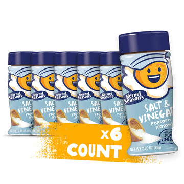 Kernel Season'S Salt & Vinegar Popcorn Seasoning, 2.85 Ounce (Pack Of 6)