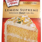 Duncan Hines Signature Deliciously Moist Lemon Supreme Cake Mix 16.5 Oz.