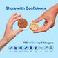 Partake Foods Gluten Free Crunchy Chocolate Chip Cookies, 5.5 OZ
