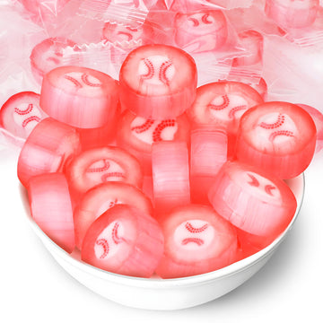 Baseball Candy - 8 OZ Resealable Bag of Individually Wrapped Small Hard Candies (approx. 58 pcs) - Great for Baseball Party Favo