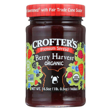 Crofters Sprd Frt Berry Harvest 16.5 OZ
