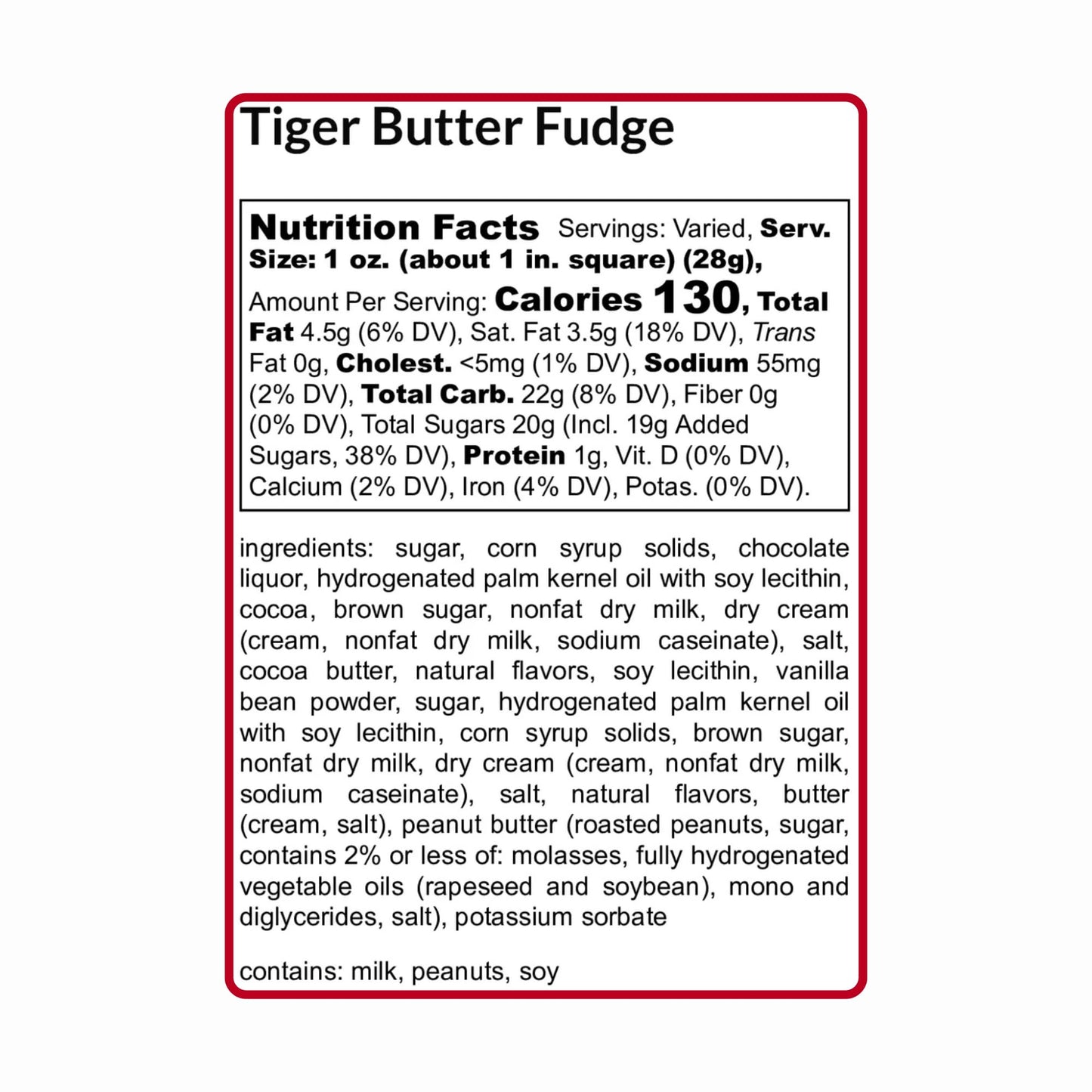 Uncle Butch'S Fudge - Creamy And Smooth Tiger Butter - Delicious And Decadent Handcrafted Fudge (16Oz)