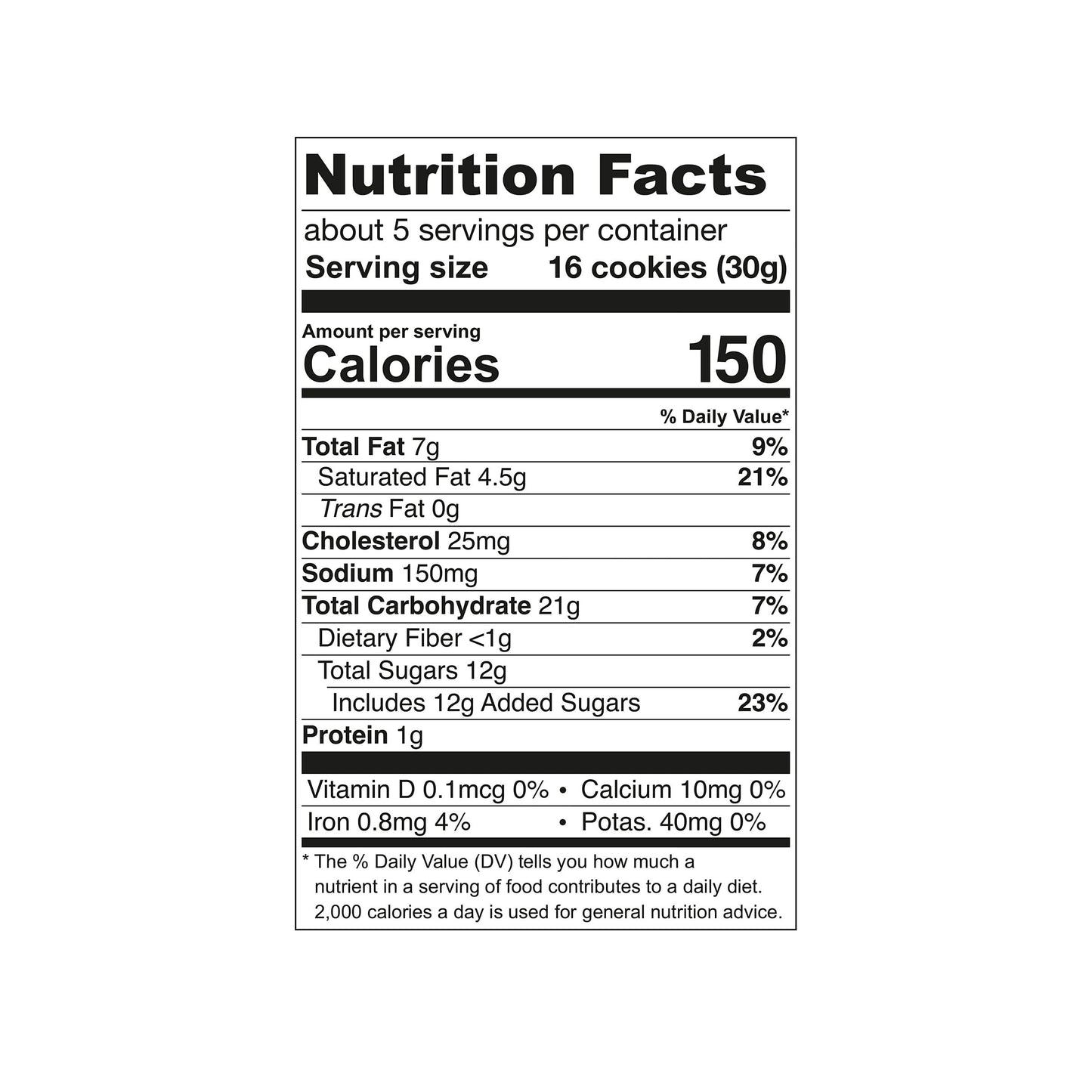 Tate's Bake Shop Tiny Gluten Free Chocolate Chip Cookies - 5.5 oz