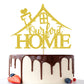 Our First Home Cake Topper, Home Sweet Home, Welcome To Our Home Cake Decor, For New Couple House Warming Party Decorations Gift