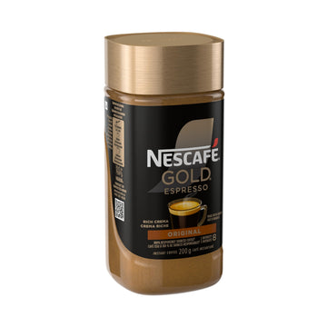 Nescafe Gold Espresso Instant Coffee, 200G/7.1 Oz., {Imported From Canada}
