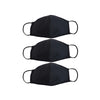 Enerplex Comfort 3-Ply Reusable Face Mask - Breathable, Fully Machine Washable Masks For Home Office Work Outdoors - Large (3-Pa
