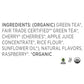 Tea Forte Organic Green Tea Loose Leaf Canister, Cherry Marzipan, 2.82 Ounce, Makes 35-50 Cups