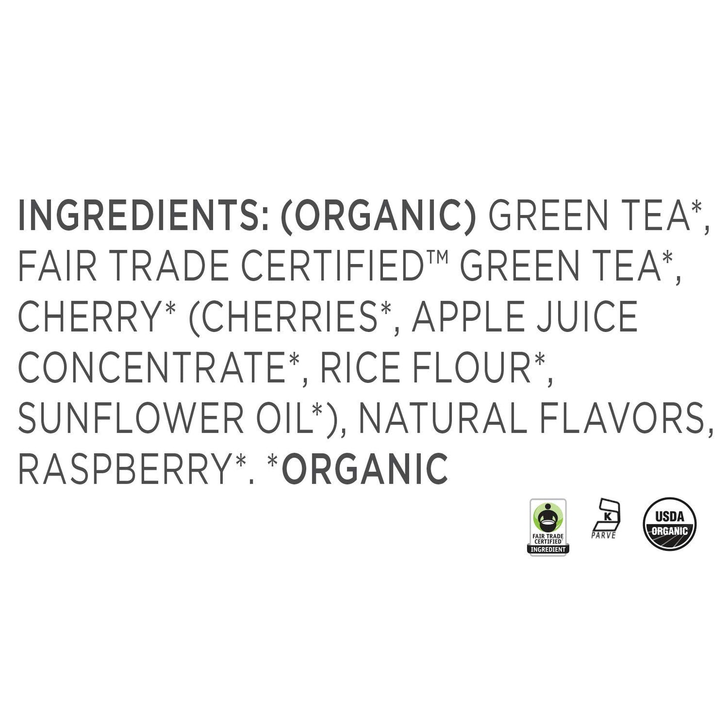 Tea Forte Organic Green Tea Loose Leaf Canister, Cherry Marzipan, 2.82 Ounce, Makes 35-50 Cups