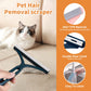 Pet Hair Remover - Special Dog Hair Remover Multi Fabric Edge And Carpet Scraper - Pet Hair Remover For Couch, Furniture Carpet,