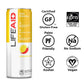 LIFEAID Vitality Blend Healthy Soda Replacement, Turmeric, Vitamin C, 12 Fl Oz, Vegan, GF, Lifeaid Thrive
