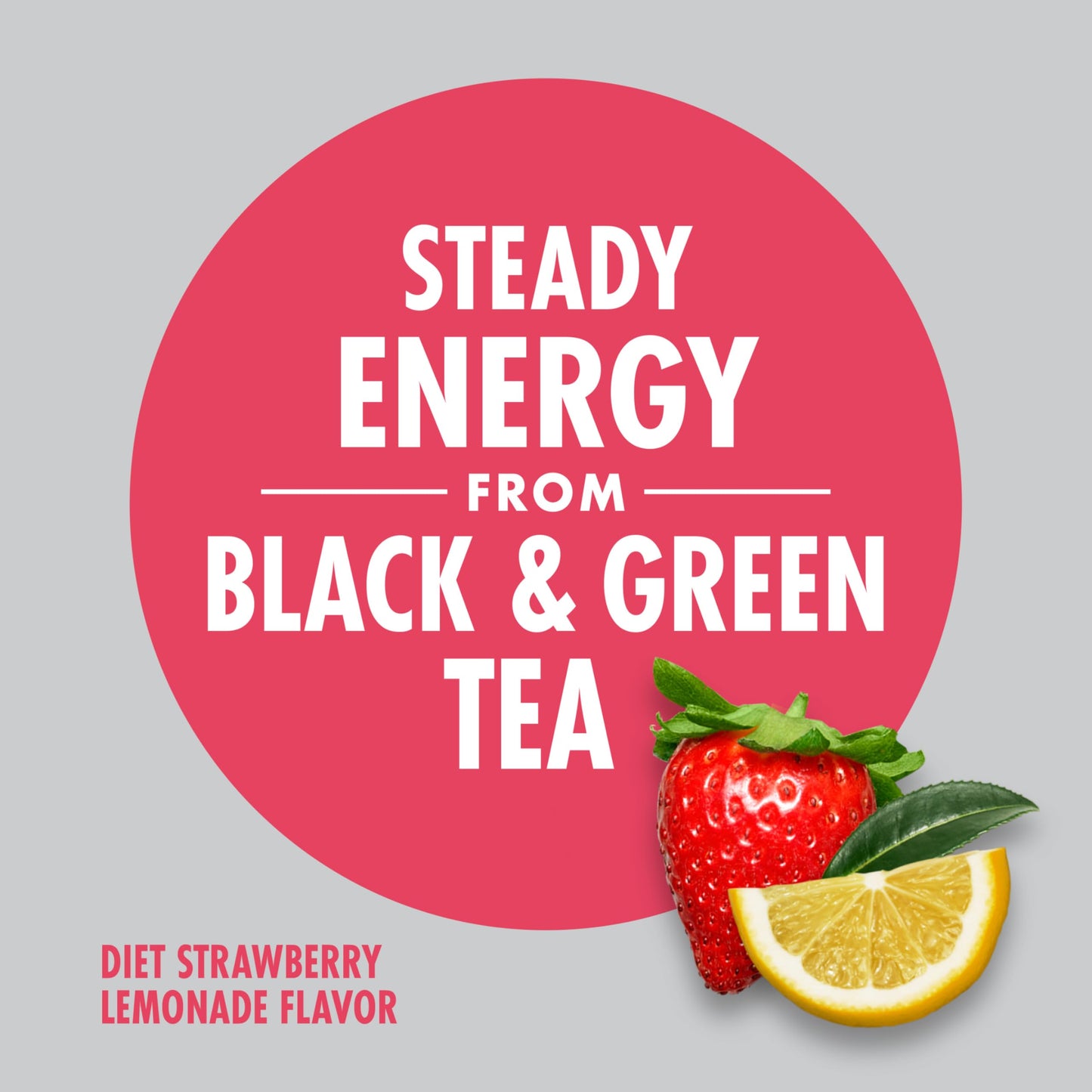 V8 +Energy Diet Strawberry Lemonade Juice Energy Drink, 8 fl oz Can (6 Pack)