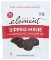 Element Snacks Dark Chocolate Dipped Minis Rice Cakes, Gluten Free, Non GMO, 3 Ounce (Pack of 8)