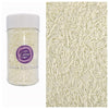 Sentovac Edible White Jimmies Sprinkles for Cake Decorating Baking | Cupcake Cookie and Ice Cream Toppers Cake Decorations| Cele