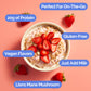 Ono Overnight Oats - Vegan Strawberries And Cream Protein Oatmeal (6 Pack)- 20G Vegan Protein, High Fiber, Low Sugar, Gluten-Fre