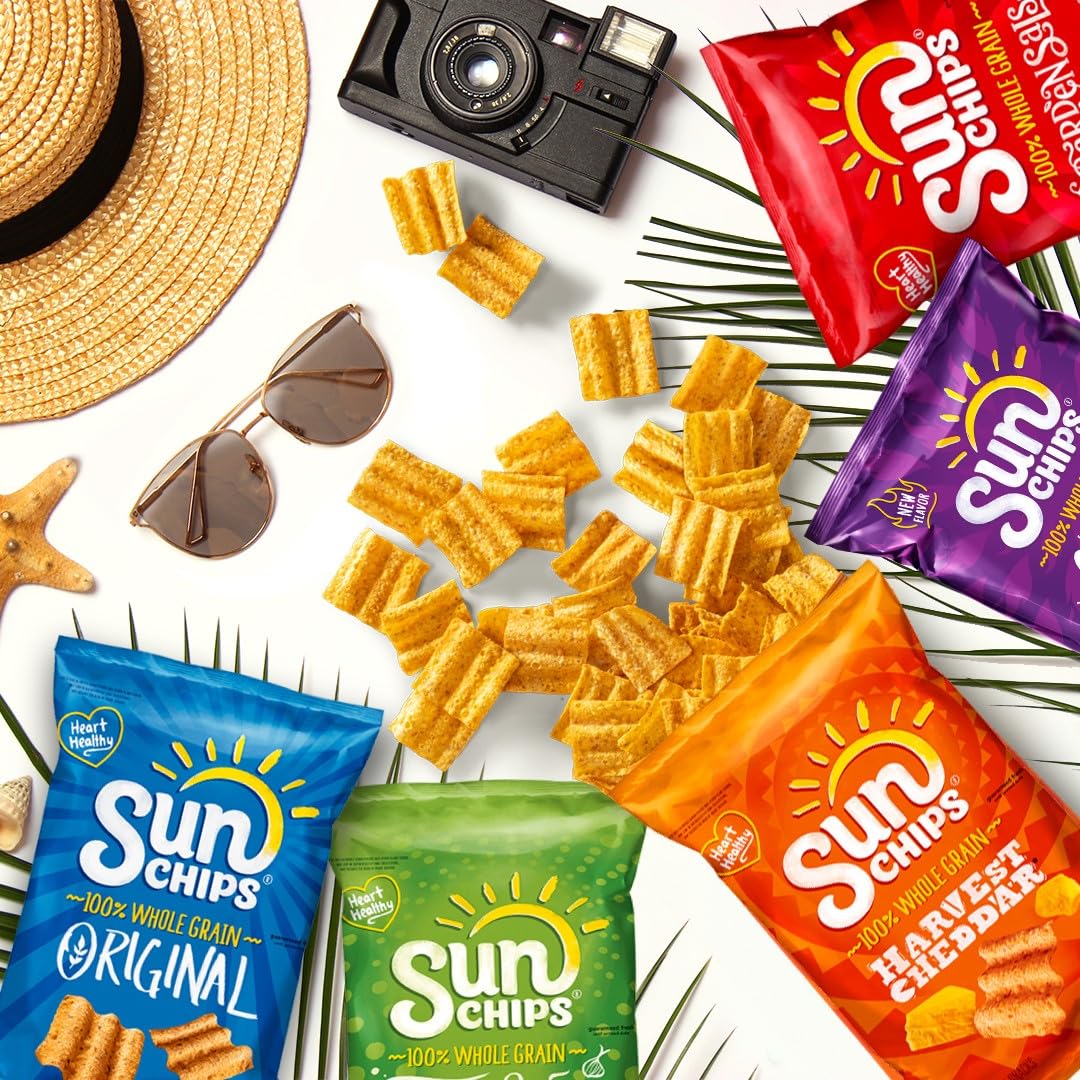 SunChips Honey BBQ Whole Grain Snacks  7 Oz