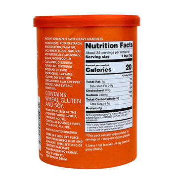 Bisto Chicken Gravy Granules 5.9 Ounce Canister (Pack of 3)