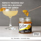 Collins Candied Lemon Slices in Syrup, Cocktail Drink Garnish, 10.6oz, Yellow, Model 11488