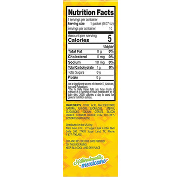 Klass Aguas Frescas Variety Pack Sugar Free Drink Mix, Cucumber Limeade, Strawberry Watermelon, Hibiscus Berries & Pineapple Tangerine (4 Pack 40 Count)