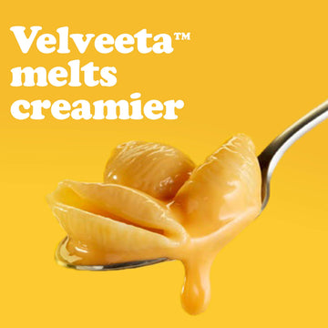 Velveeta Original Easy Mac Shells and Cheese (4 Microwaveable Cups)