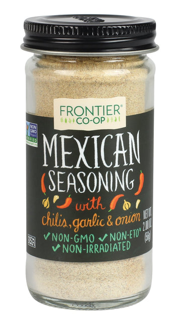 Frontier Seasoning Blends Salt-free Mexican Seasoning, 2 Ounce (Pack of 12)