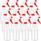 Eccliy 12 Pcs 16 Oz Plastic Spray Bottle, Leak Proof Empty And Reusable For Cleaning Solutions, Water, Auto Details Or Bathroom 