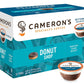 Cameron s Coffee Donut Shop Blend Single Serve Pods, 12 Count, 4.33 Ounce (Pack of 6)