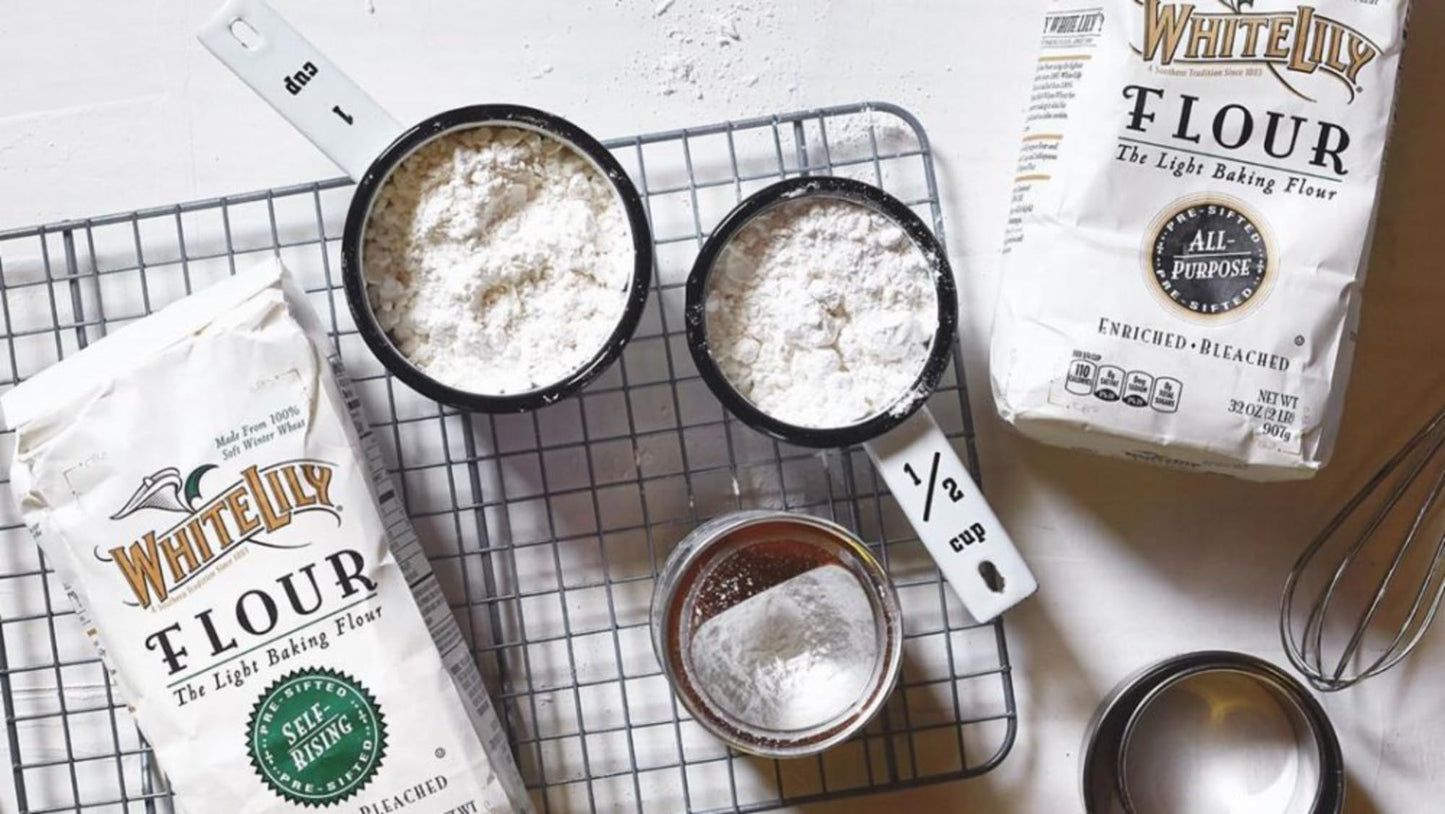 White Lily Self-Rising, Enriched Bleached Flour, 2 Lb Bag (Pack Of 2)