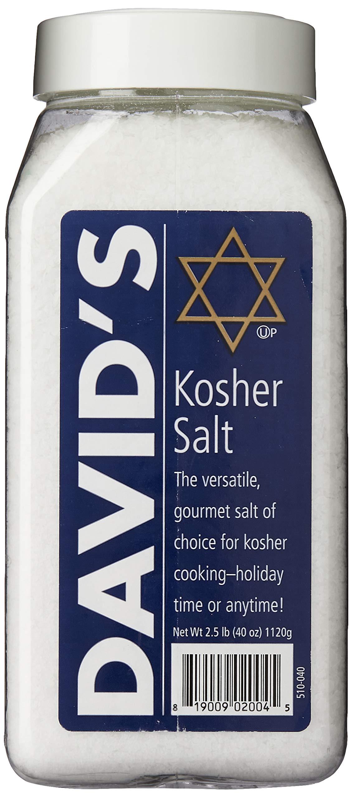 David'S Kosher Salt - Case Of 6 - 40 Oz(D0102Hxxde7.)