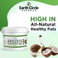 Earth Circle Organics Refined Coconut Oil - Ultra Premium, 128 Fl Oz, Keto & Paleo Friendly, 1 Gallon