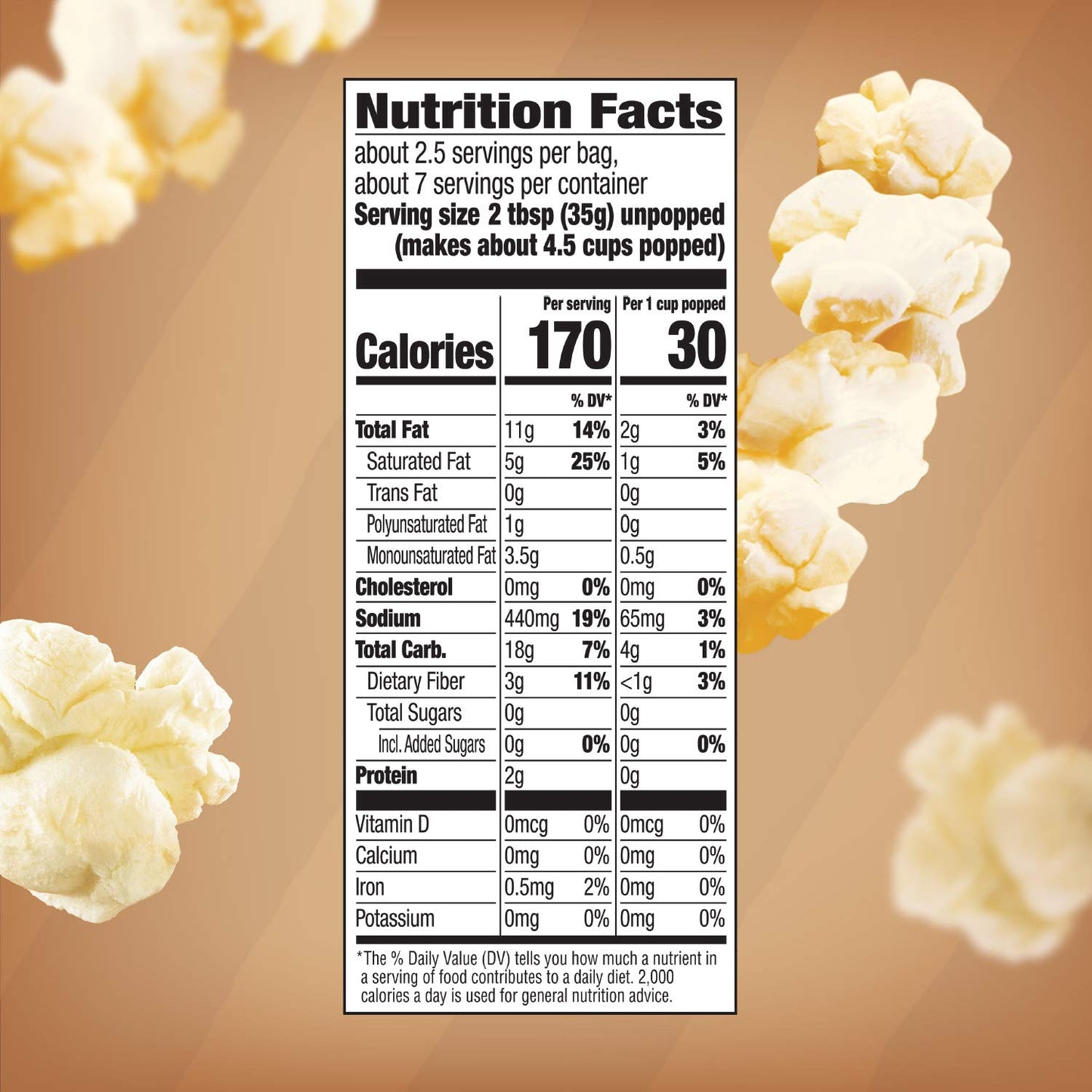 Orville Redenbachers Microwave Popcorn, Naturals Simply Salted Flavor, 3g Fiber Per Serving, Movie Night Supplies, 3.29 oz., 3-C