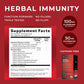 CogniTea Herbal Immunity Tea - Immune System Booster - 20 Count - Caffeine Free - Elderberry, Echinacea, Lemon & Ginger