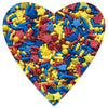 COOL MOM SPRINKLES Superhero Birthday Sprinkles (4 oz.) - Themed Sprinkles for Decorating Cakes, Cupcakes, Cookies & Desserts - 
