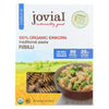 Jovial Organic Brown Rice Fusilli Pasta, 12 Ounce - 12 per case.