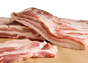 Pork Belly Slab with Skin-On 7-8lbs, For Grilling, BBQ, Roasting and Lechon Belly- USDA Approved