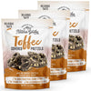 Natures Garden Toffee Pretzels - No Trans Fat, Indulgent Snack, Chocolate Dipped Pretzels - 7 Oz Bag (Pack of 3)