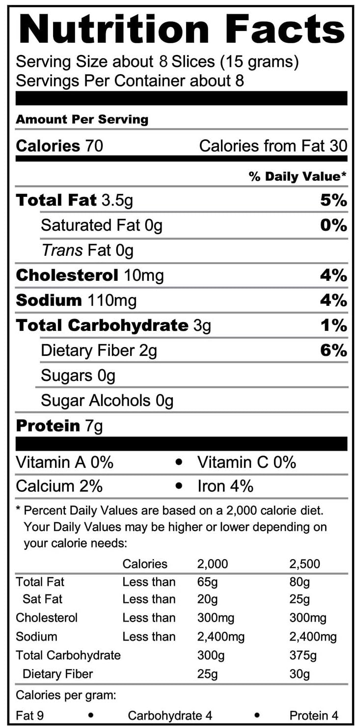 Low Carb Melba Toast (1 Pack, Sea Salt)