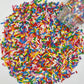 Sentovac Edible Smooth Rainbow Jimmies Sprinkles For Cake Decorating | Cupcake And Ice Cream Toppers Cake Decorations | Soft Jim