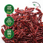 Doa Blanca Chile De Arbol 1Lb - Dried Whole Red Chili Peppers - Premium Dried Stemless Chiles - Spicy Hot Heat - Use In Mexican,