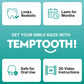 Temptooth Tooth Replacement Product With Coloring Material